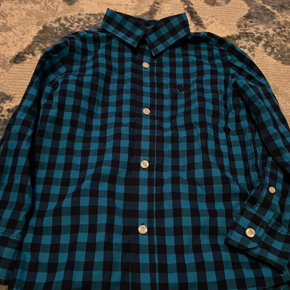 Old navy plaid long sleeve